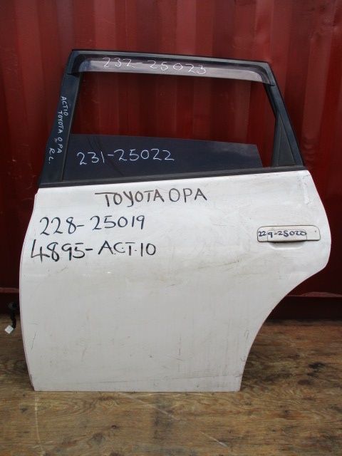 Used Toyota Opa DOOR SHELL REAR LEFT